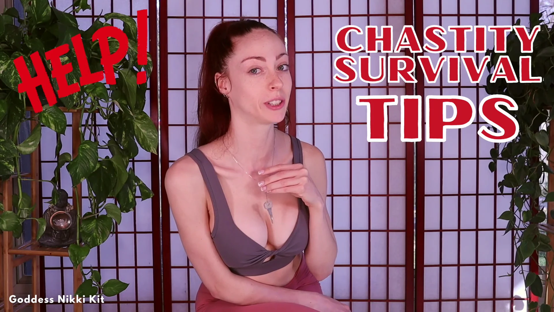 Chastity Survival Tips NEW CLIP Available on iWantChastityTraining.com