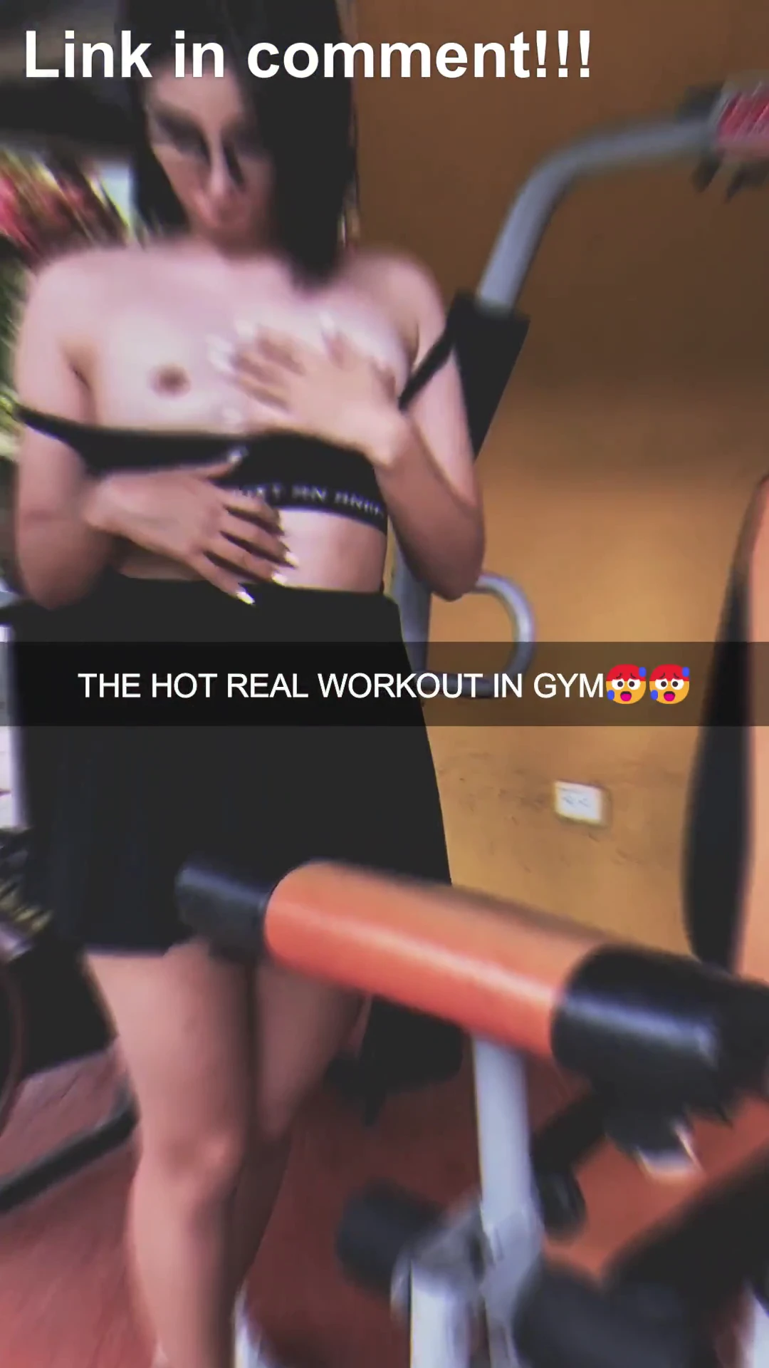 THE HOTTY REAL WORKOUT IN GYM🚫
