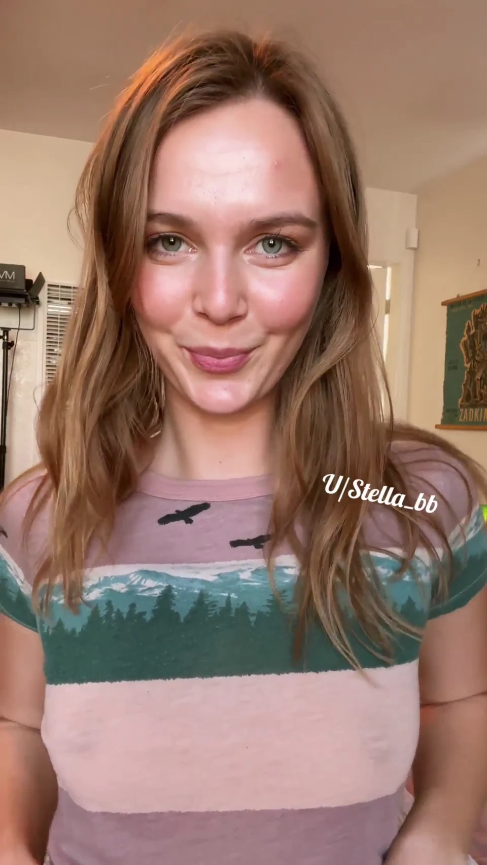 Showing off my perky nips always makes me smile [GIF]