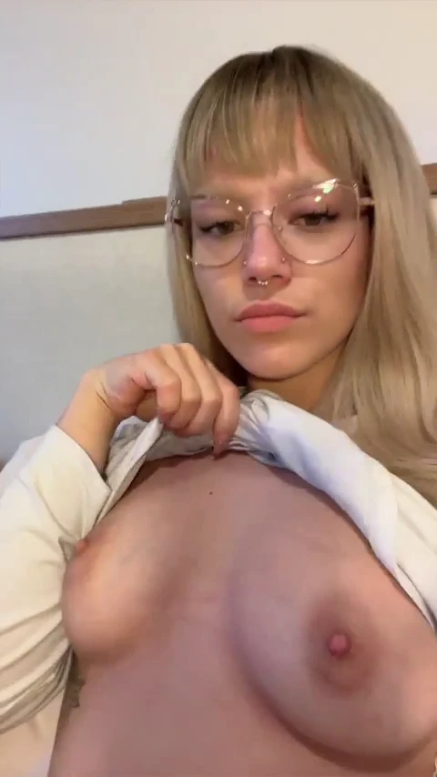 Suck on those delicious natural boobs?