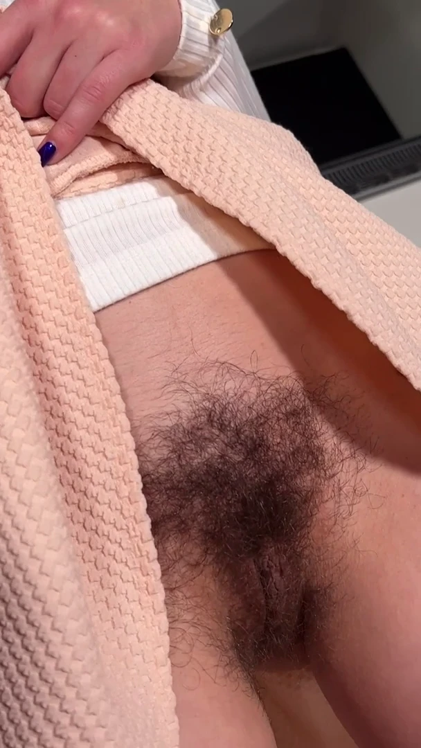 Hairy and no plans to shave