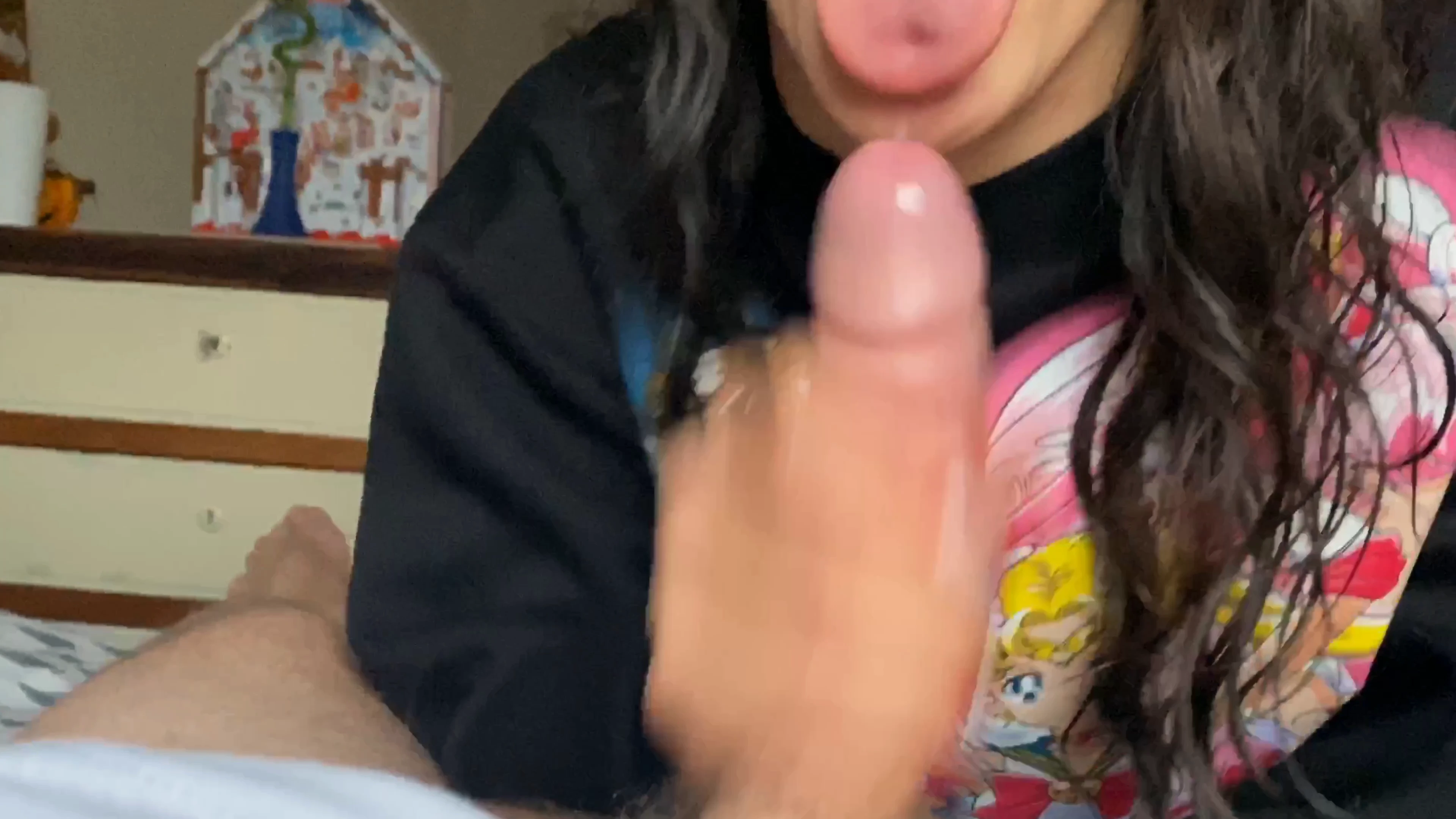 First post here, my best friend had a bad day so I let him cum in my mouth 😈❤️