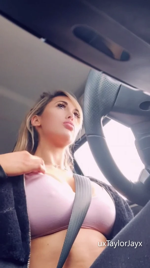 Your new Uber driver – Driving stick and dropping tits that are bigger than you thought?